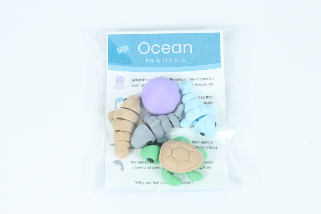 Ocean Mini Printimals Set