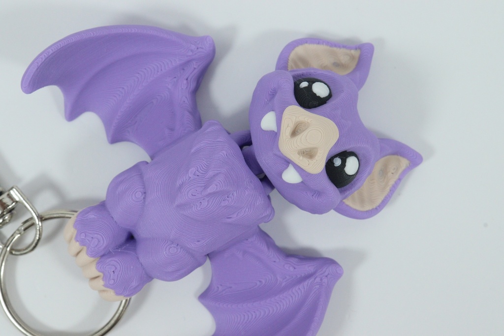 Vampire Bat Keychain