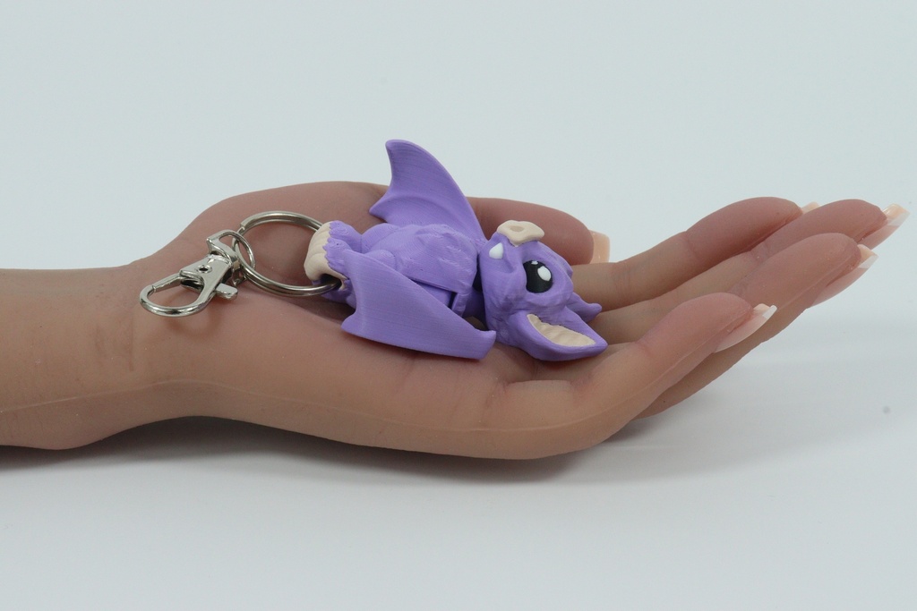 Vampire Bat Keychain