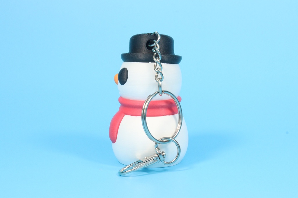 Snowman Keychain