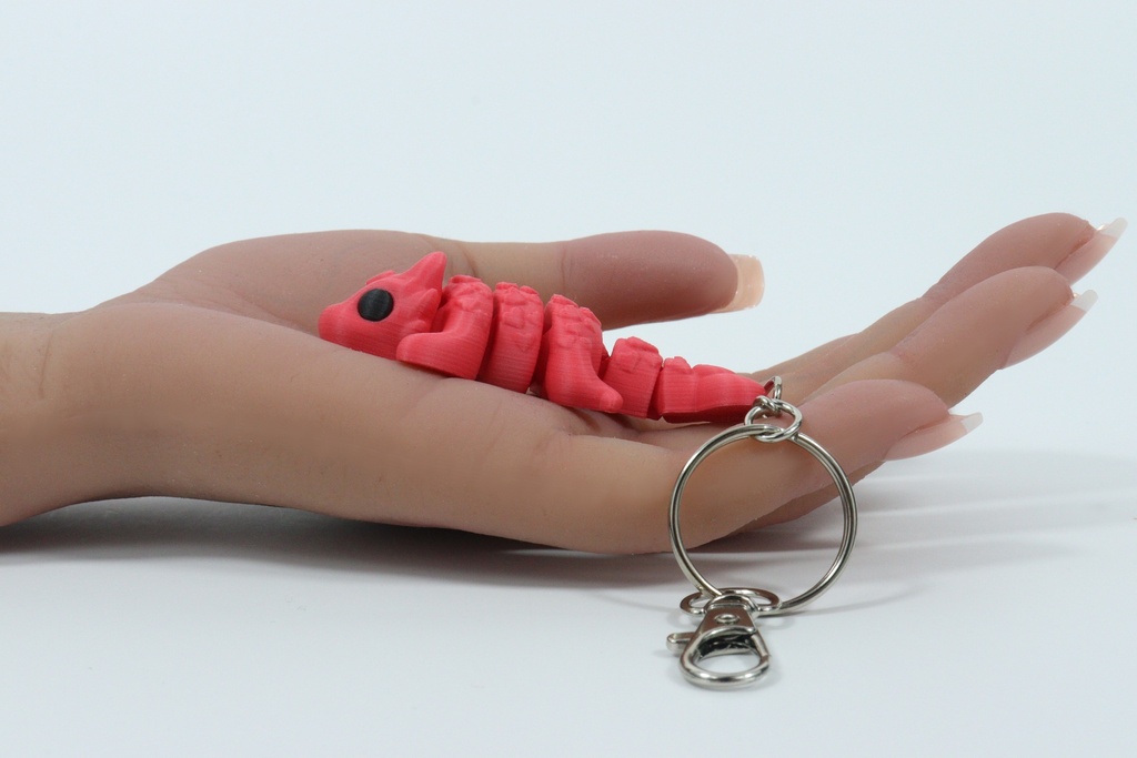 Love Dragon Keychain