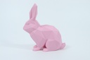 Low Poly Rabbit Statue