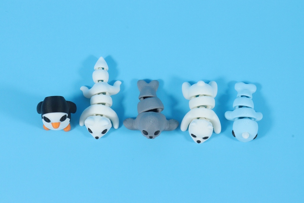 Arctic Mini Printimals Set