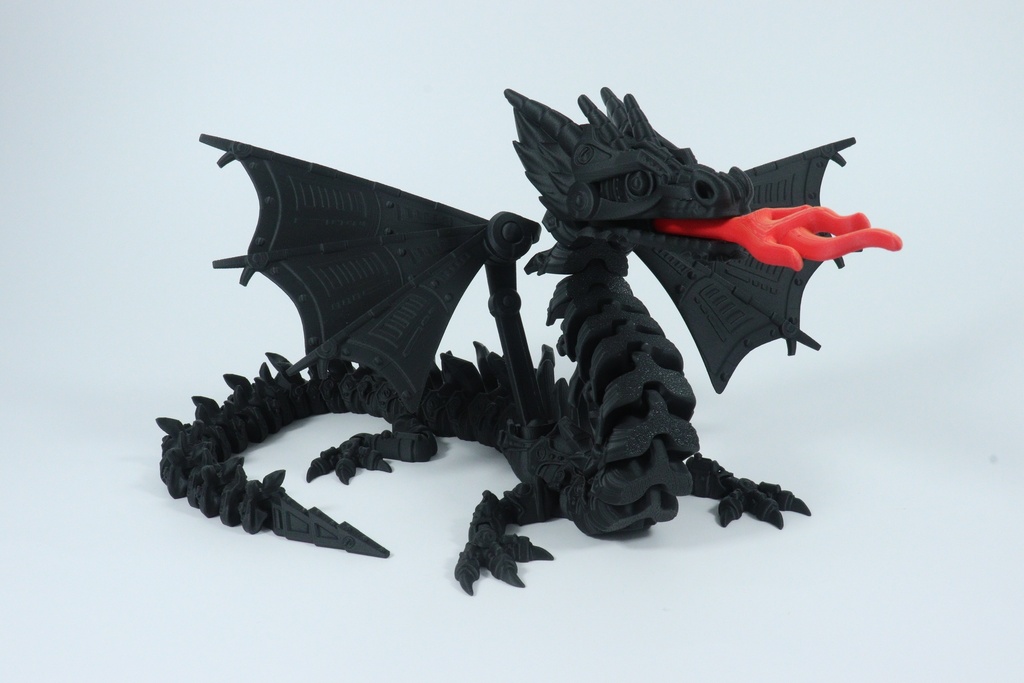 Articulated Dragon Statue