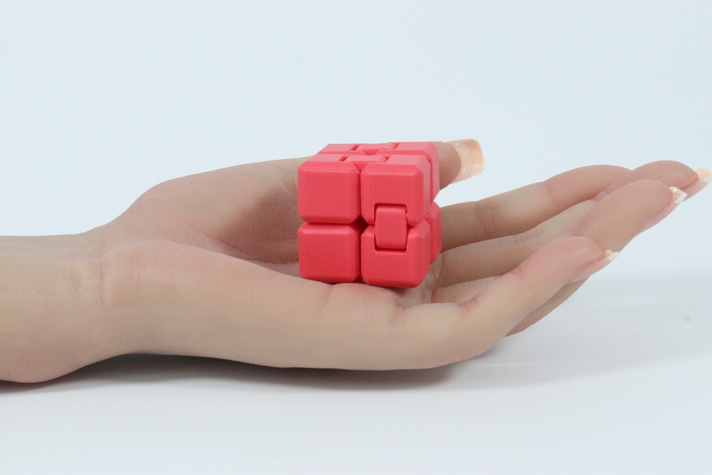 Infinity Fidget Cube (Red)