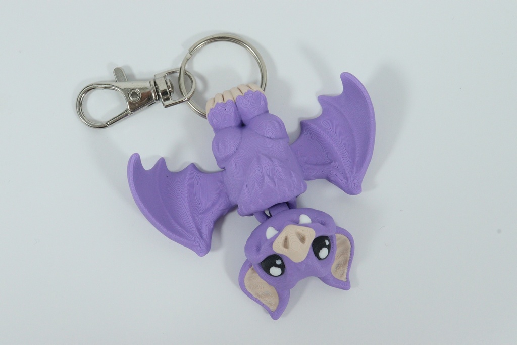 Vampire Bat Keychain