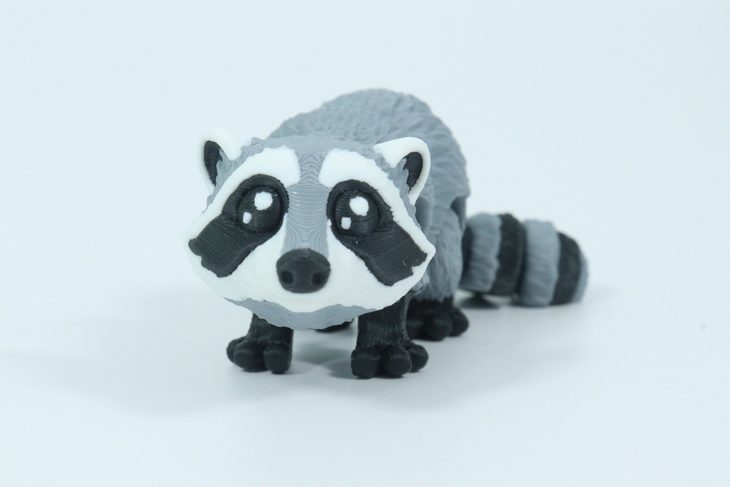 Fidget Friends - Raccoon (Without Keychain)
