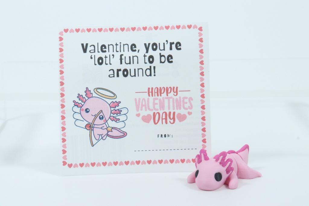 Adventure Minis Valentine's (Axolotl)