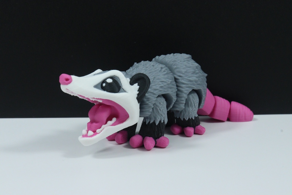 Fidget Friends - Opossum  (Without Keychain)