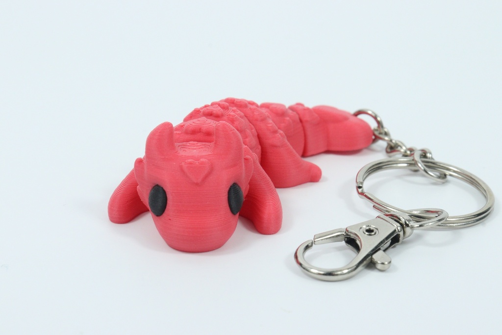 Love Dragon Keychain