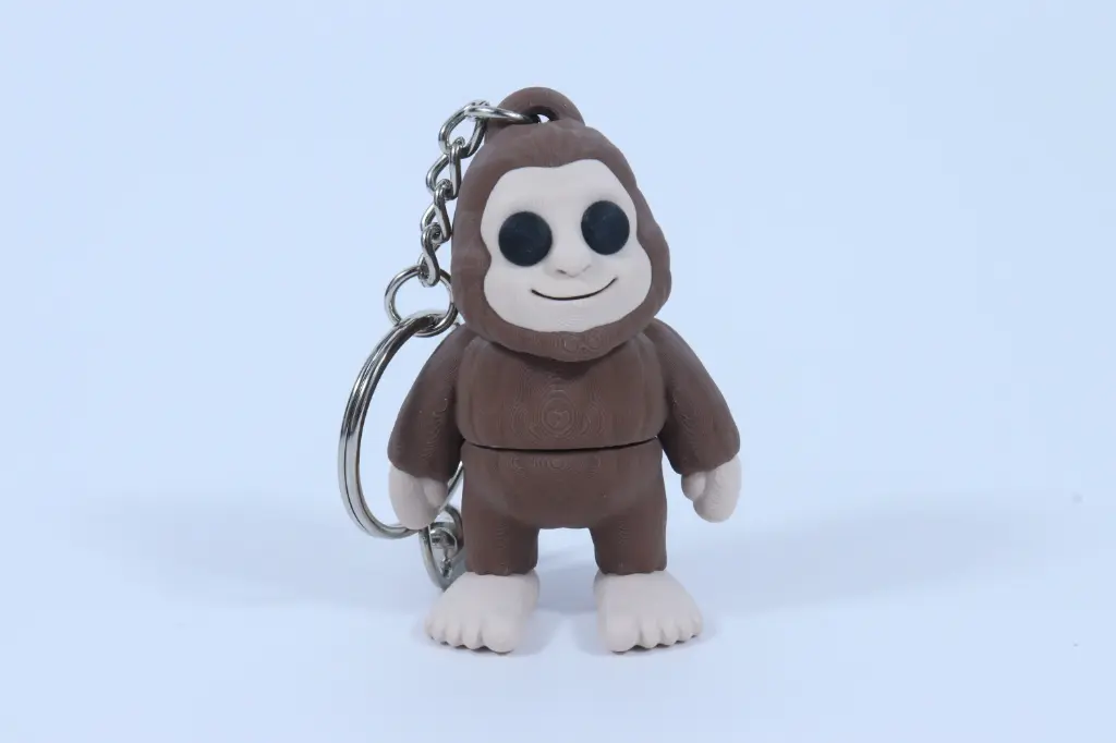 Bigfoot Keychain