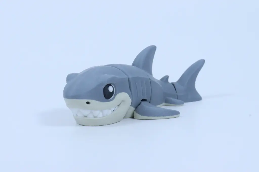 Fidget Friends - Great White Shark (Without Keychain)