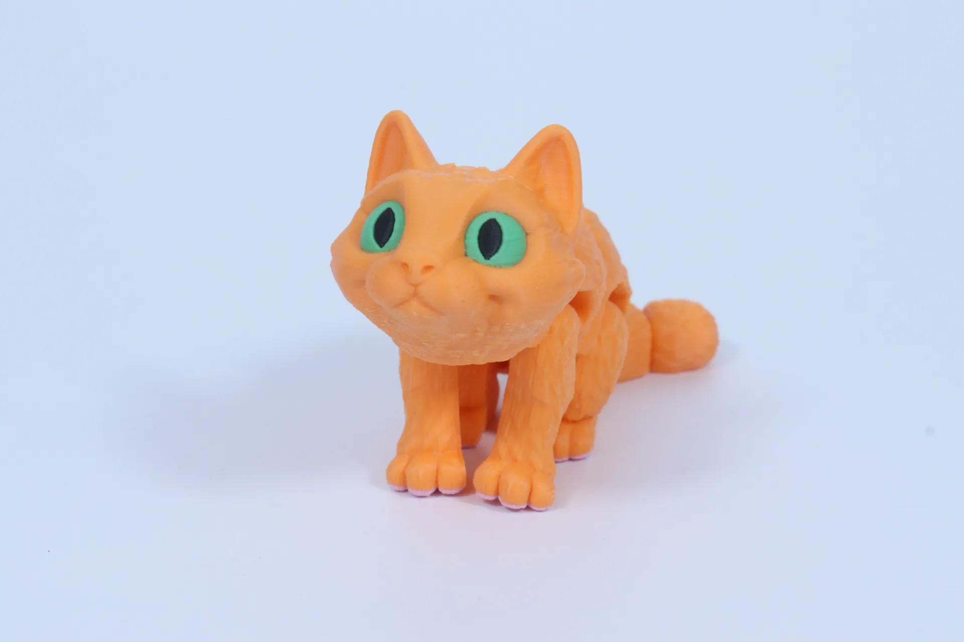 Fidget Friends - Cat (Orange, Without Keychain)