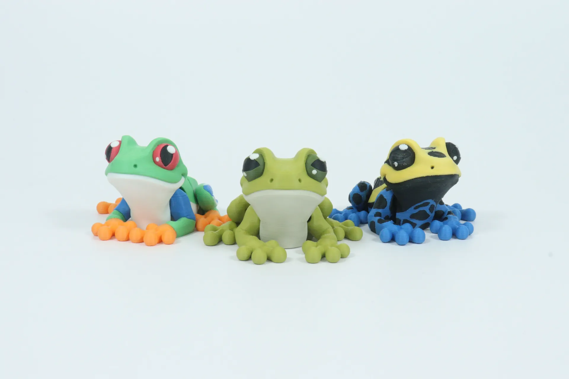 Fidget Friends - Frog (Tree Frog, Without Keychain)