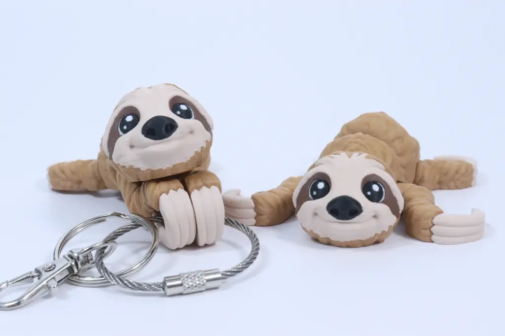 Fidget Friends - Sloth (Without Keychain)