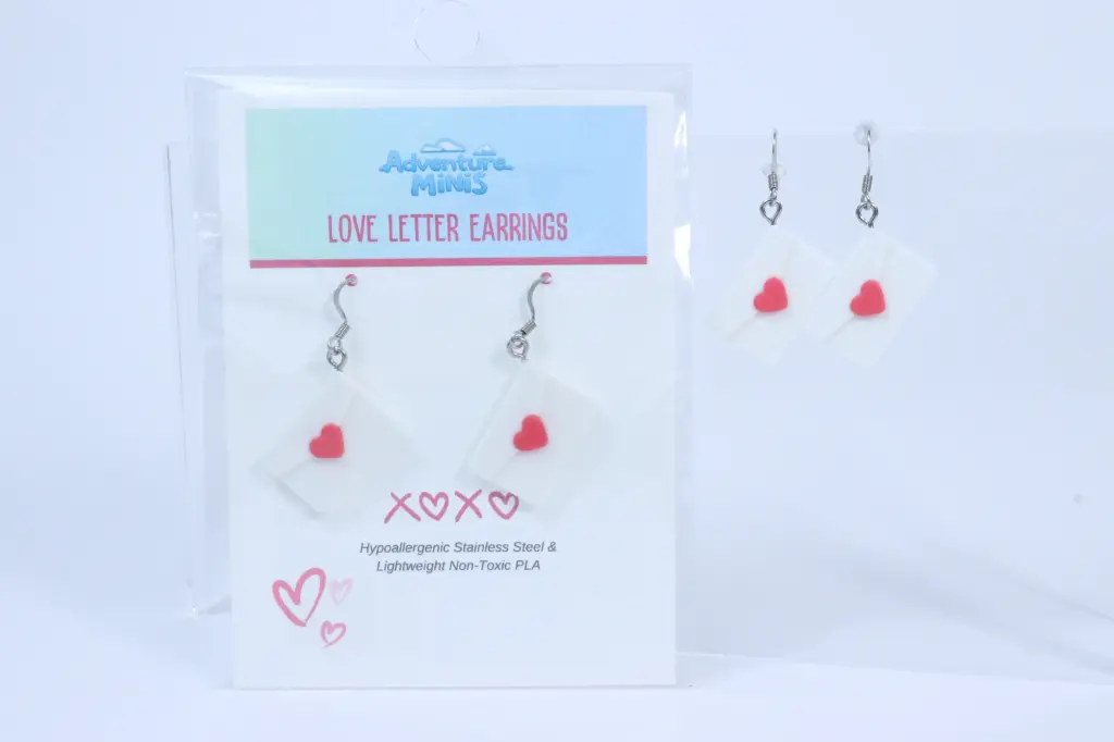 Adventure Minis - Love Letter Earrings
