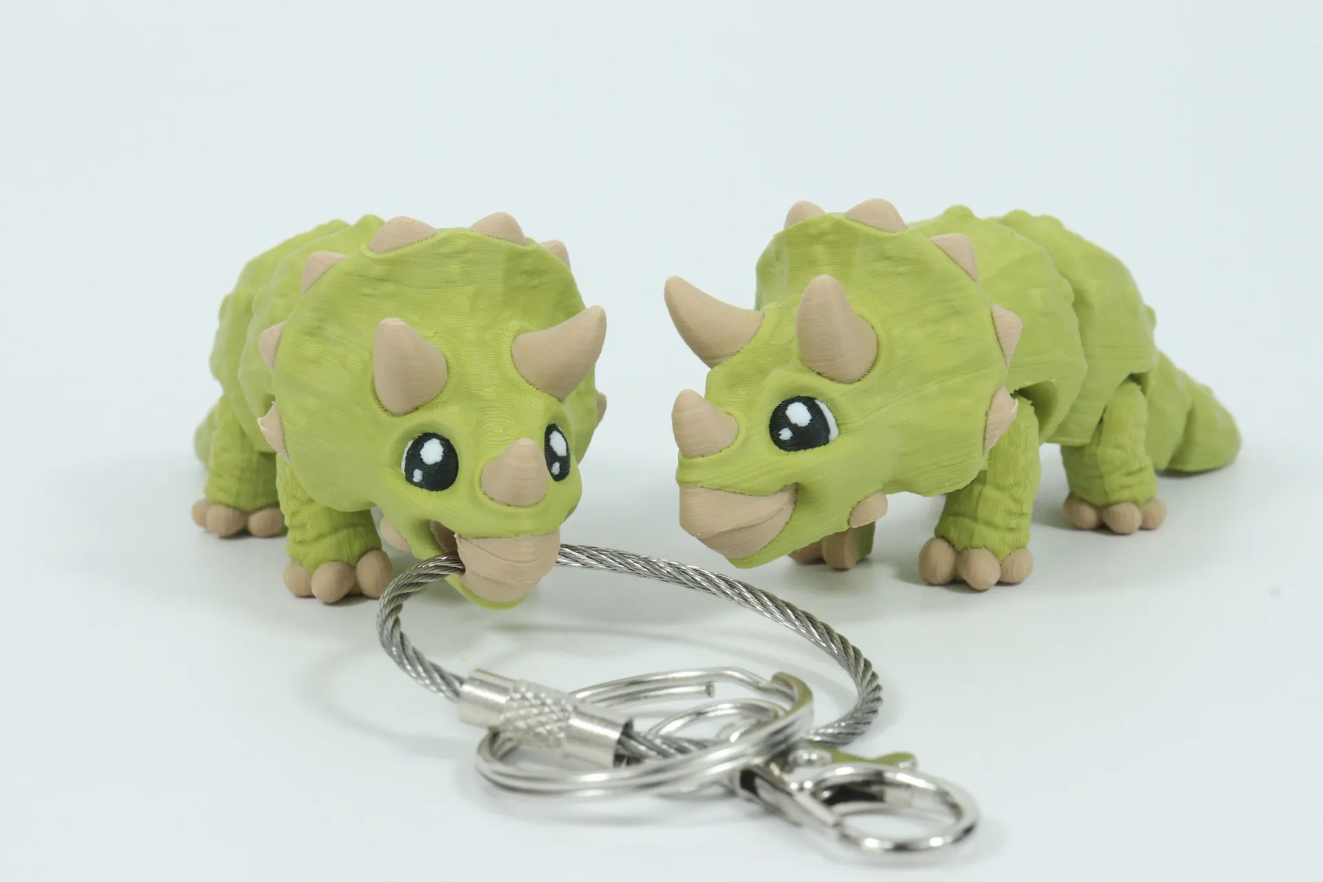 Fidget Friends - Triceratops (Without Keychain)