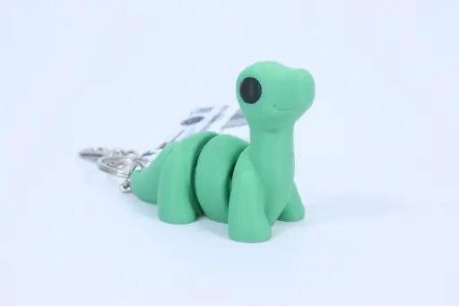 Brontosaurus Keychain
