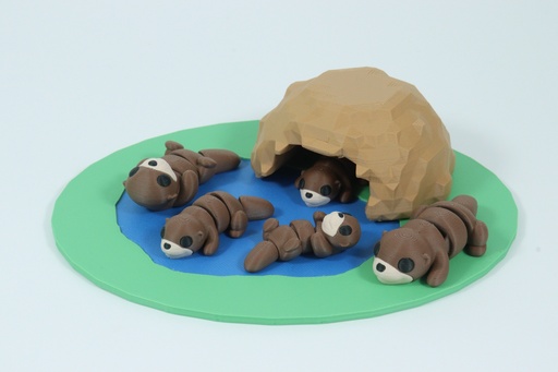 Adventure Minis Otter Playset Bundle