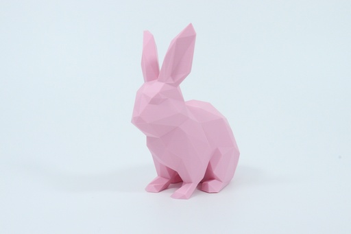 Low Poly Rabbit Statue