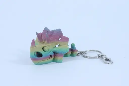 Boneyard Buddies - Triceratops Keychain