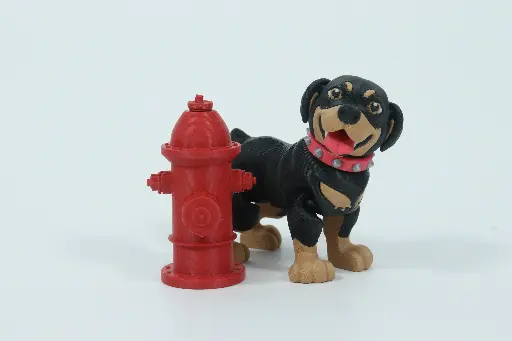 Paw Print Pups - Fire Hydrant 