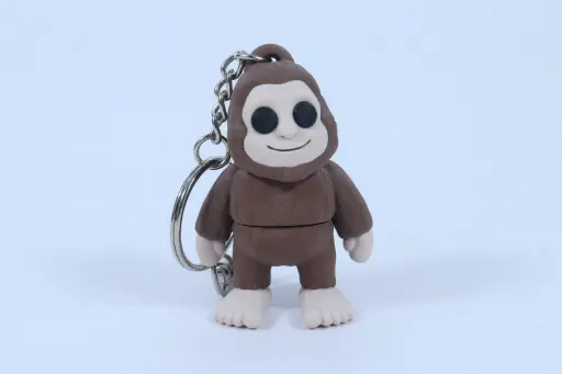 Bigfoot Keychain